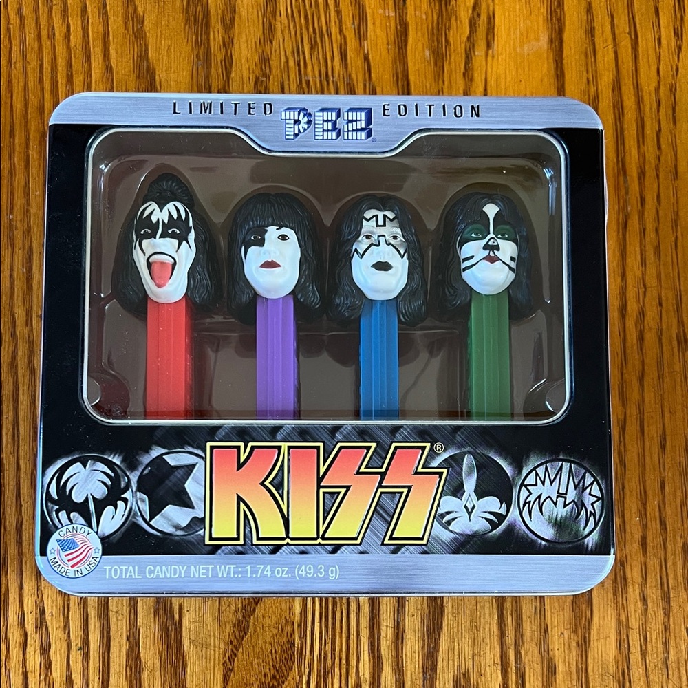 Kiss Limited Edition 2013 PEZ Collectible Dispenser Set